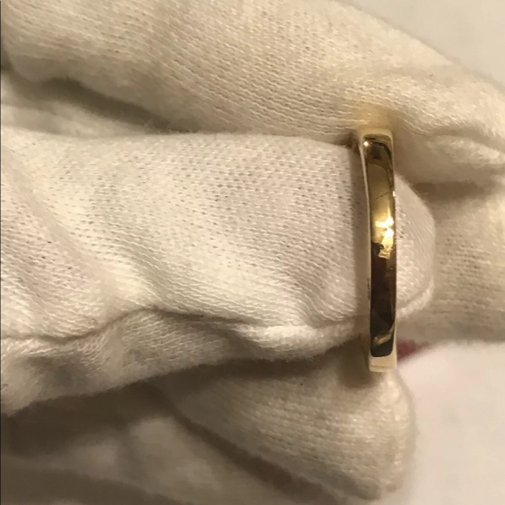 Pear Citrine Ring 14k Yellow Gold - Picture 4 of 6
